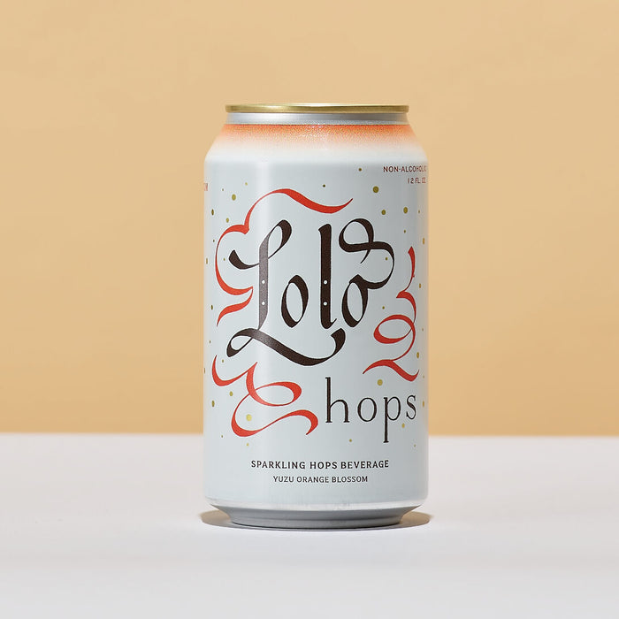 Aurora Elixirs Lolo Yuzu Orange Blossom Sparkling Hops Beverage