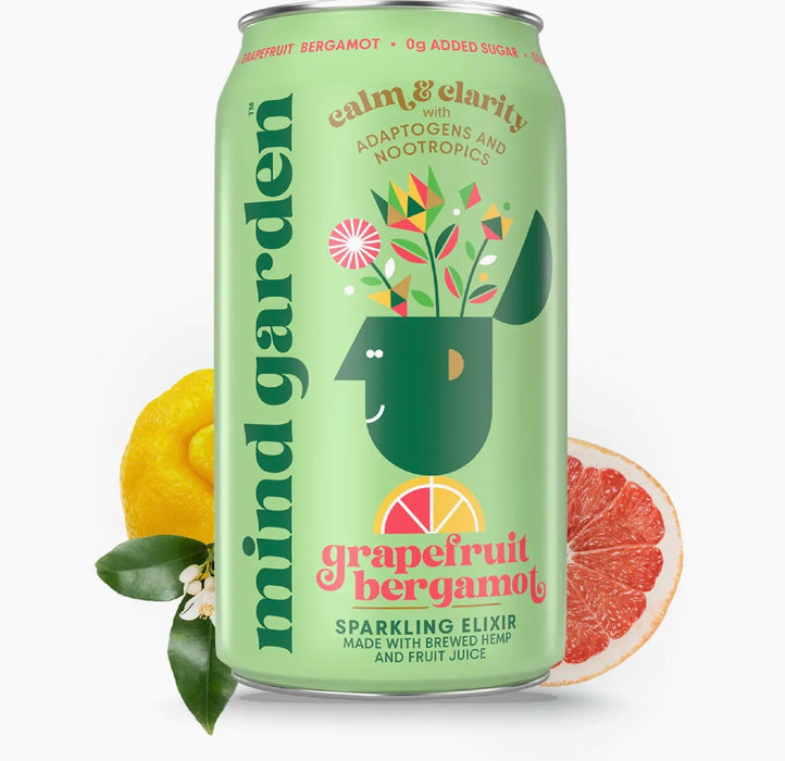 Mind Garden Adaptogen Grapefruit Bergamot Drink