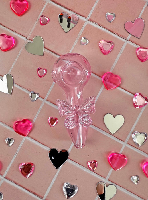 BURNING LOVE Butterfly Pipe