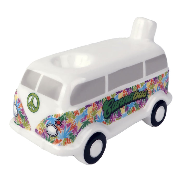 Wacky Bowlz Cannabus Ceramic Pipe | 4.5"