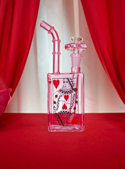 BURNING LOVE Queen of Hearts Bong