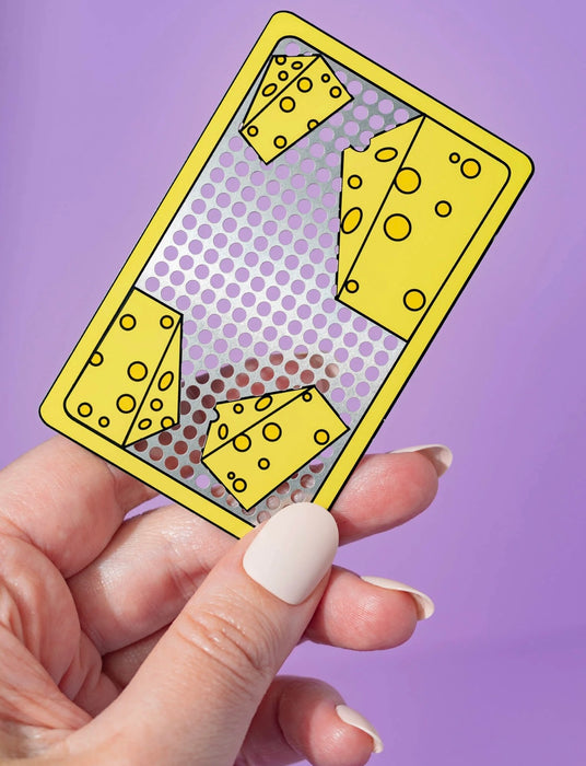CANNA STYLE CHEESE GRATER GRINDER CARD