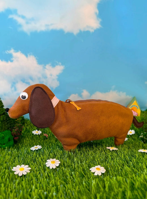 BURNING LOVE Dachshund Smell Proof Bag