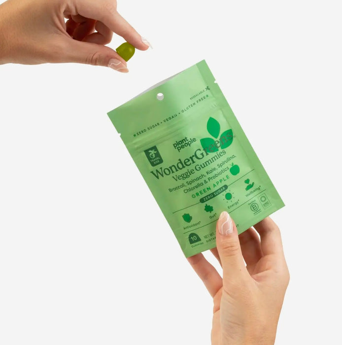 PLANT PEOPLE Grab-N-Go Size: Wondergreens Mushroom Gummies