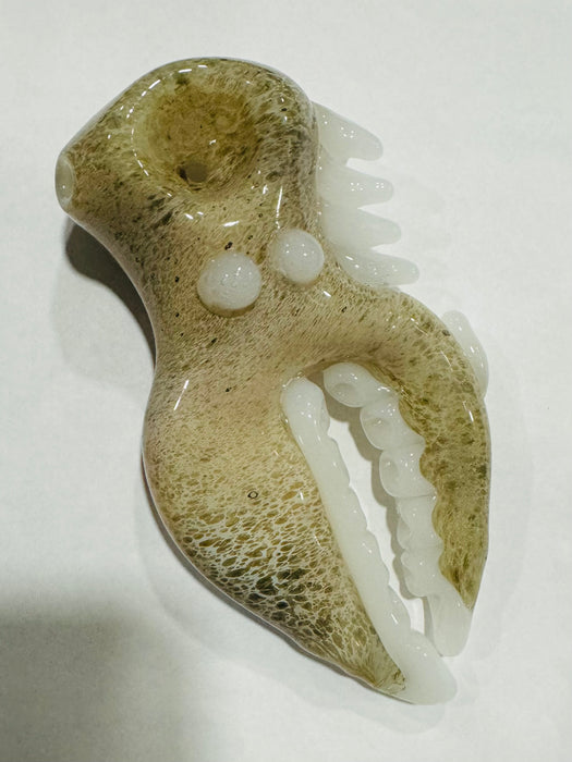 Mega Lobster Claw Handpipe - 5" - SAND
