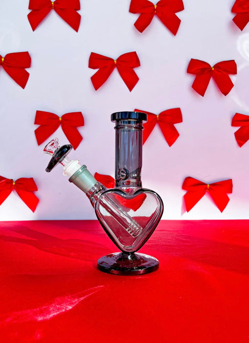 BURNING LOVE Sweetheart Mini Bong-Black