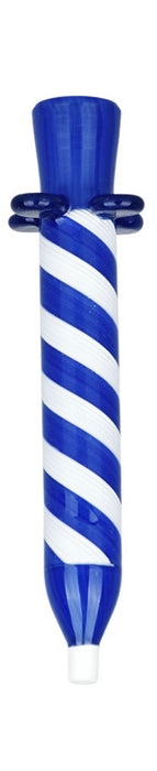 Birthday Candle Glass Chillum | 4.25" | NAVY