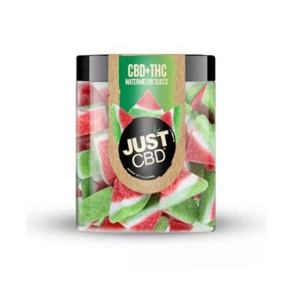 Just CBD + THC Watermelon Gummies 1000 MG