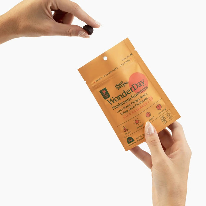 PLANT PEOPLE Grab-N-Go Size: Wonderday Mushroom Gummies