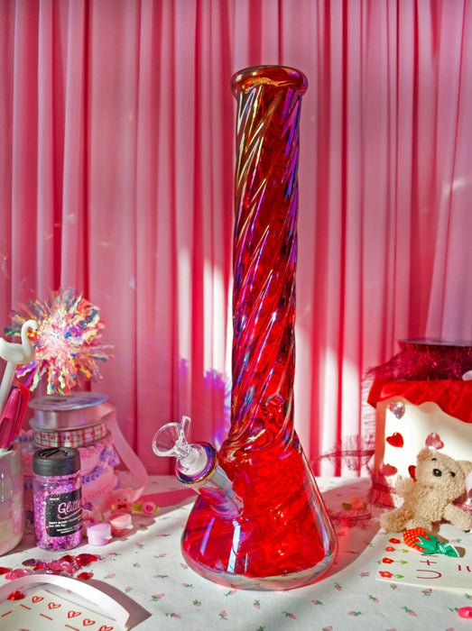 BURNING LOVE XXL 15" Cherry Day Dreamer Beaker Bong