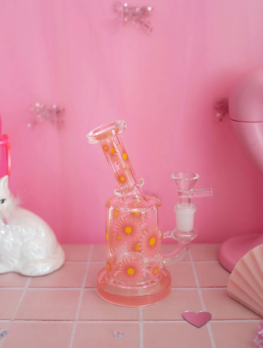 BURNING LOVE Gerbera Daisy Mini Bong