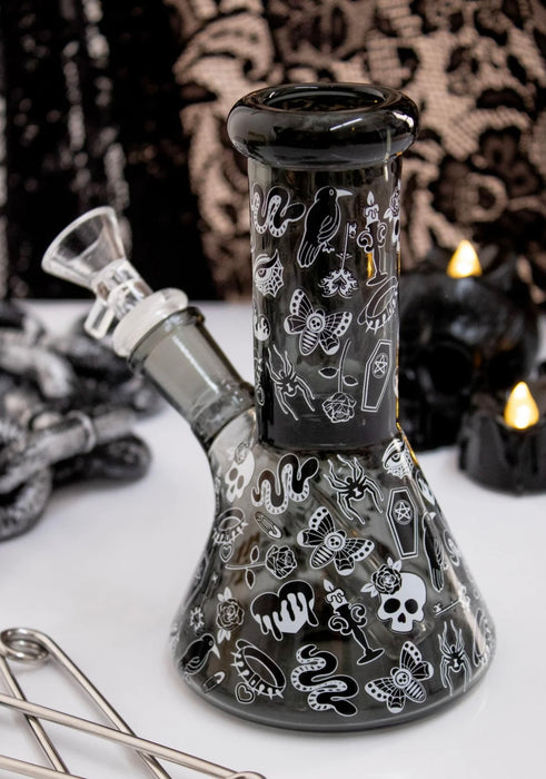 CANNA STYLE GOTH BONG 6"