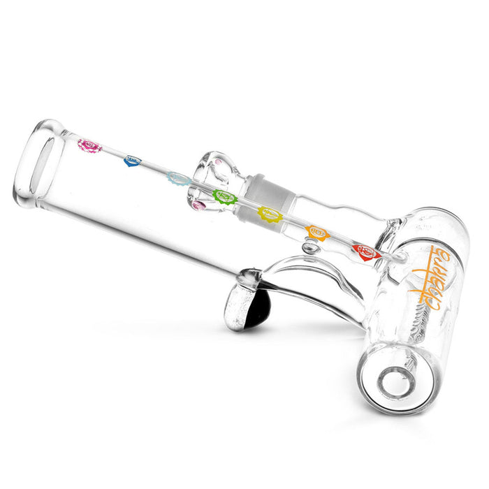 Chakra Inline Perc Lazy Water Pipe | 9" | 19mm F
