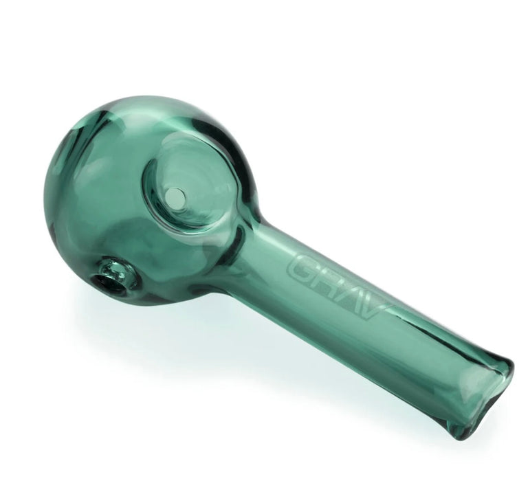GRAV Pinch Glass Spoon Pipe | 2.25" | LAKE GREEN