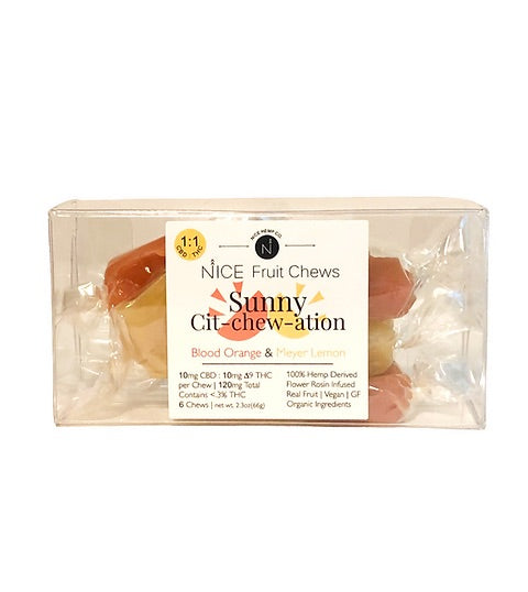 NICE HEMP CO. Sunny Cit-chew-ation FRUIT CHEW