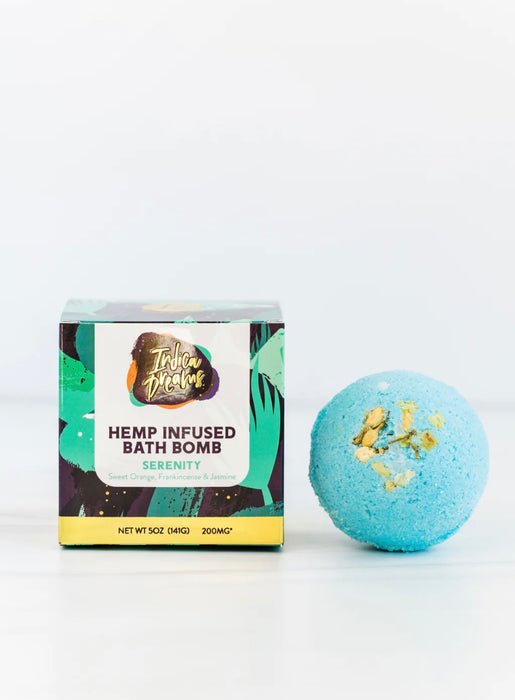 ID WELLNESS FROM WITHIN Serenity Infused Bath Bomb | 200mg