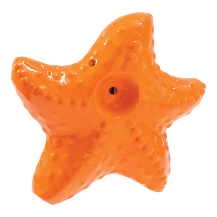 Wacky Bowlz Starfish Ceramic Pipe | 4"