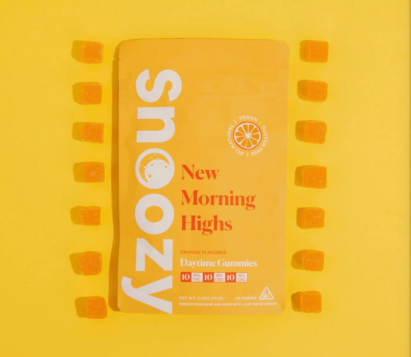 Snoozy Delta 9 THC Gummies for Energy