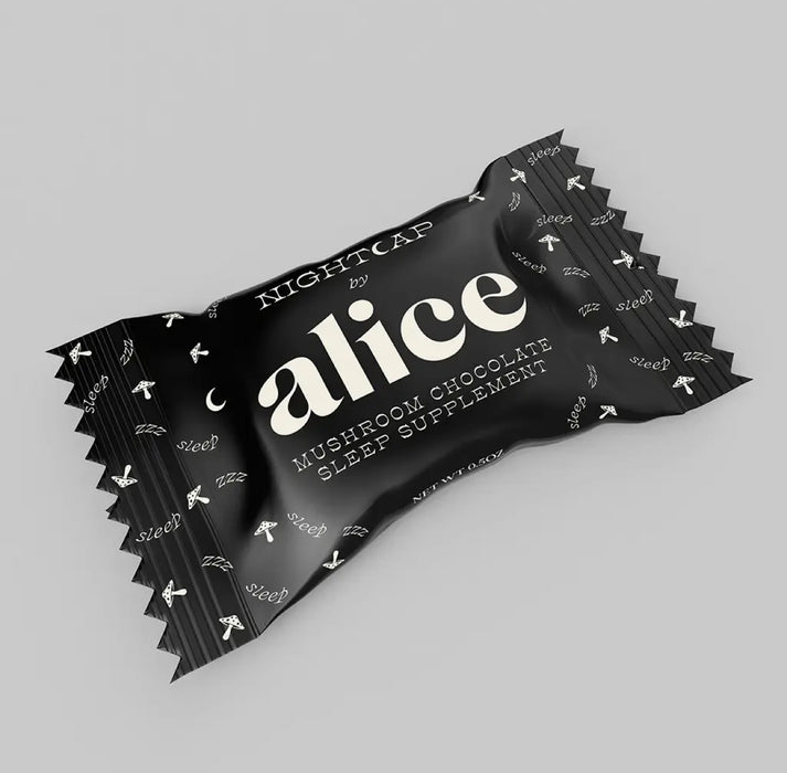 Alice Mushrooms Nightcap Singles — Mushroom Chocolates For Deep Sleep
