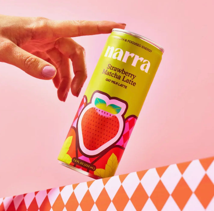 Narra Strawberry Matcha Latte (Oat Milk Latte)