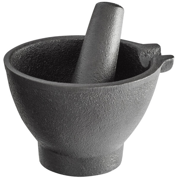 Fox Run Brands Cast Iron Mortar and Pestle