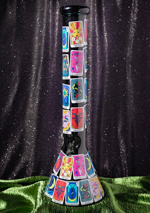 CANNA STYLE TAROT CARD BONG 16"
