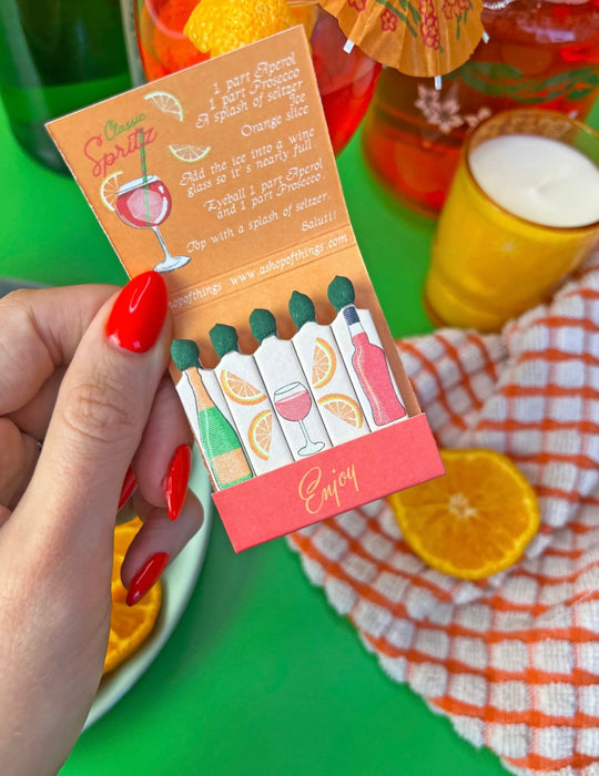 BURNING LOVE Spritz Matches