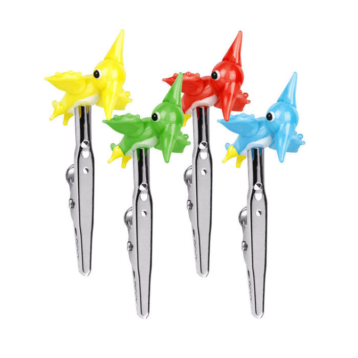 Happy Buds Pterodactyl In Flight Glass Memo Clip - 2.5"