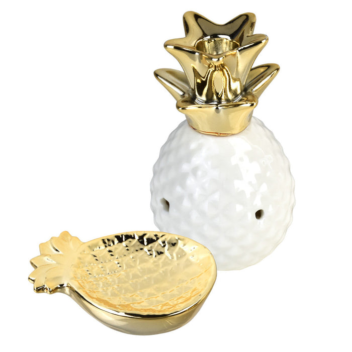 Art Of Smoke Pineapple Ceramic Pipe W/ Pineapple Dish