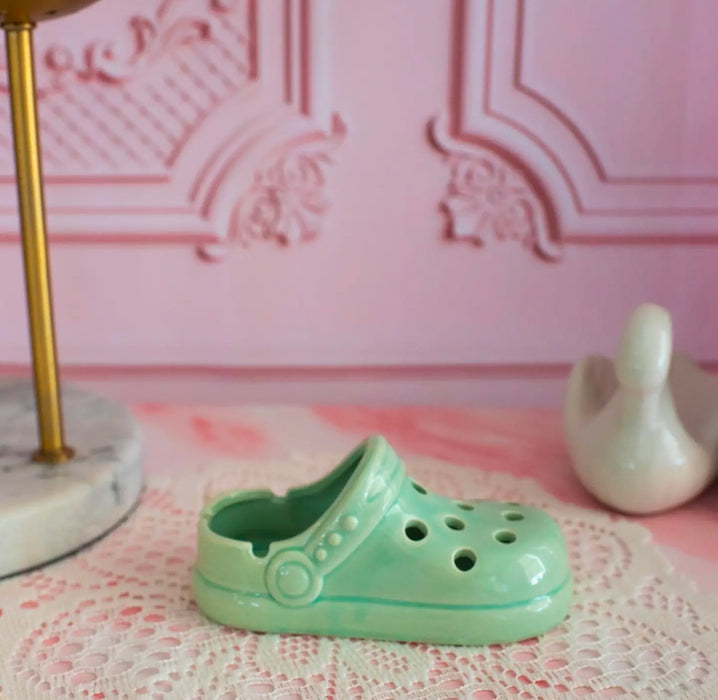 BURNING LOVE Crocc Ash Tray - MINT