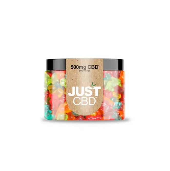 JUST CBD Gummies BEARS 500mg Jar