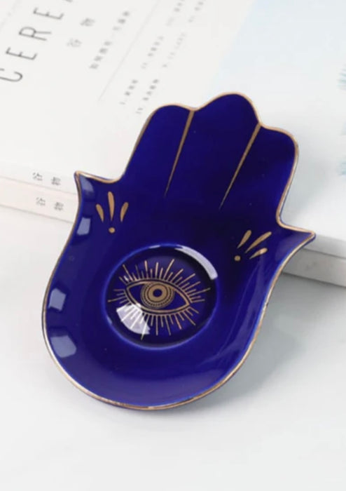 CANNA STYLE EVIL EYE TRINKET DISH