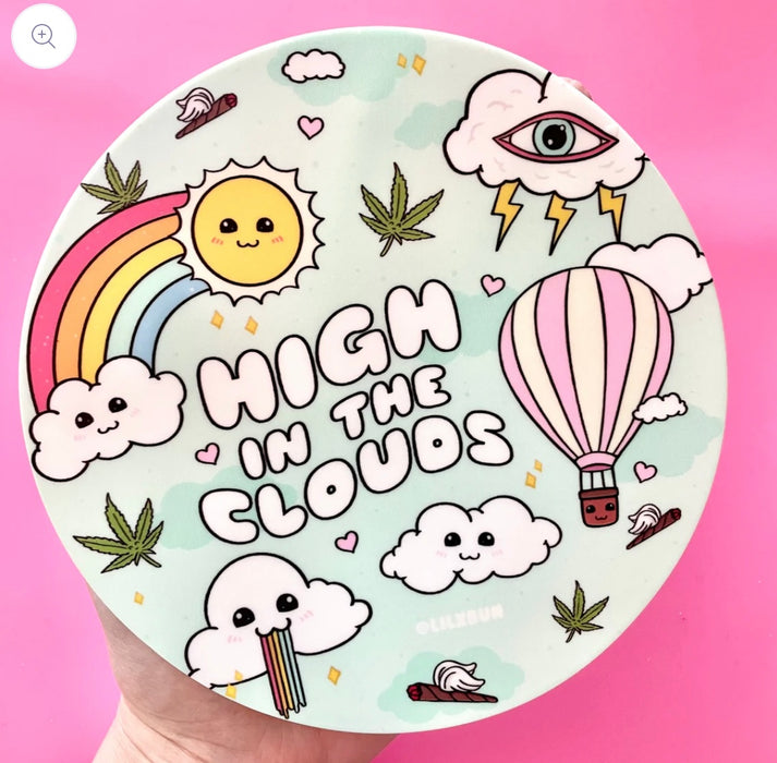 lilxbun Limited Edition Mint High in the Clouds Silicone Dab Mat