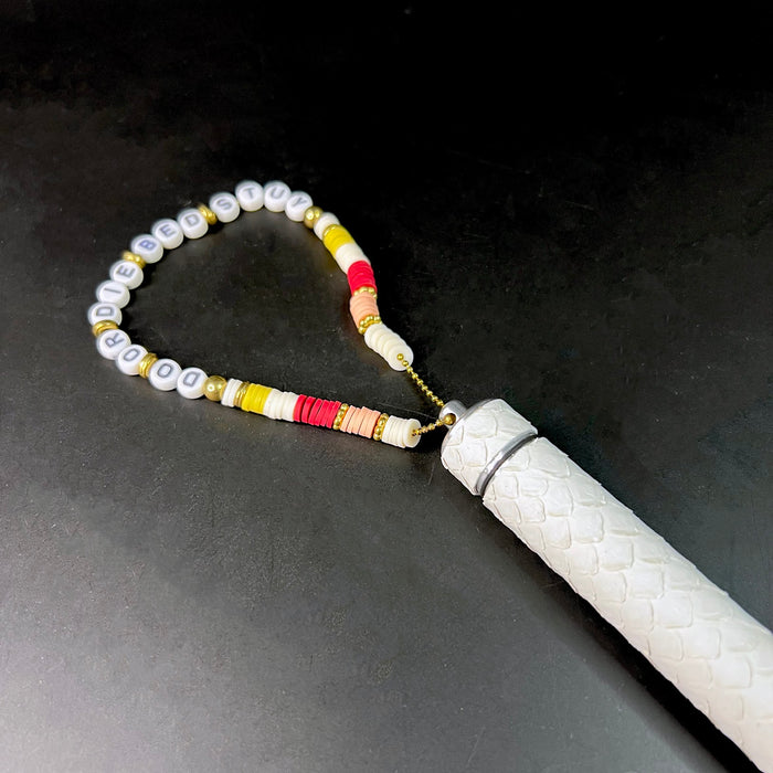 Haus of Topper Objects Do Or Die BedStuy White Python Bracelet J Carrier
