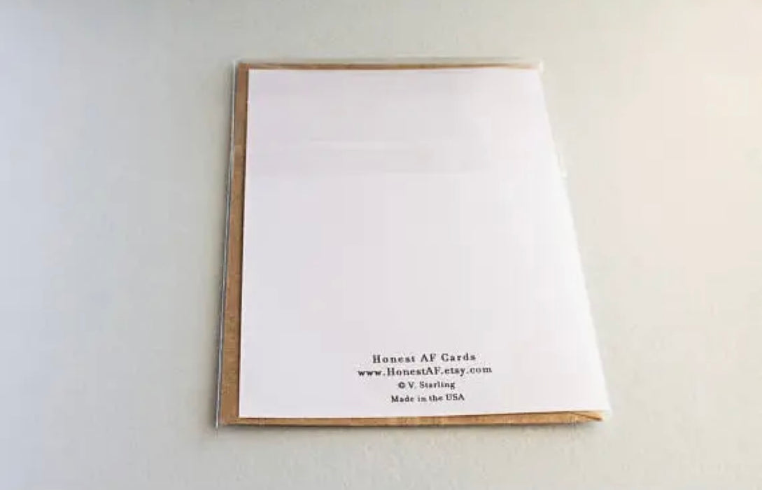 Bad A** Dad greeting Card by Honest AF