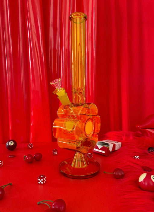 BURNING LOVE 16" XL Dazey Bong- Amber