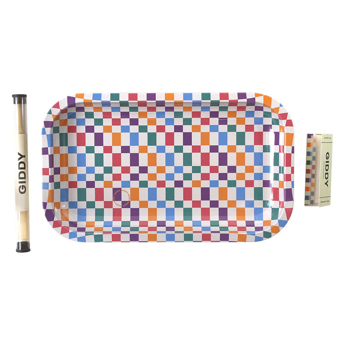 "THIS IS WHERE MY SECRETS LIVE" ROLLING TRAY SET