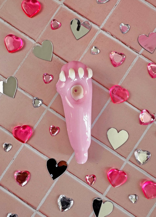 BURNING LOVE Toe Beans Pipe- Pink
