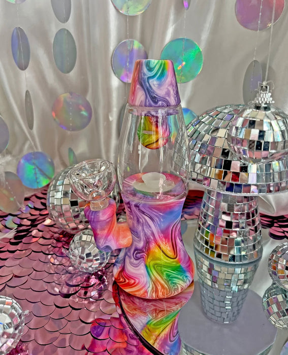 BURNING LOVE Silicone Lava Lamp Bong