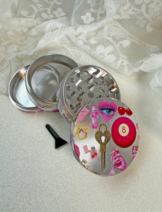 BURNING LOVE PINK THINGS GRINDER
