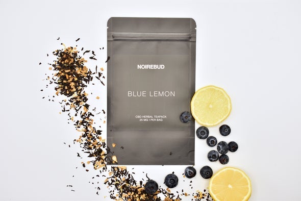 NOIREBUD Blue Lemon CBD INFUSED TEA