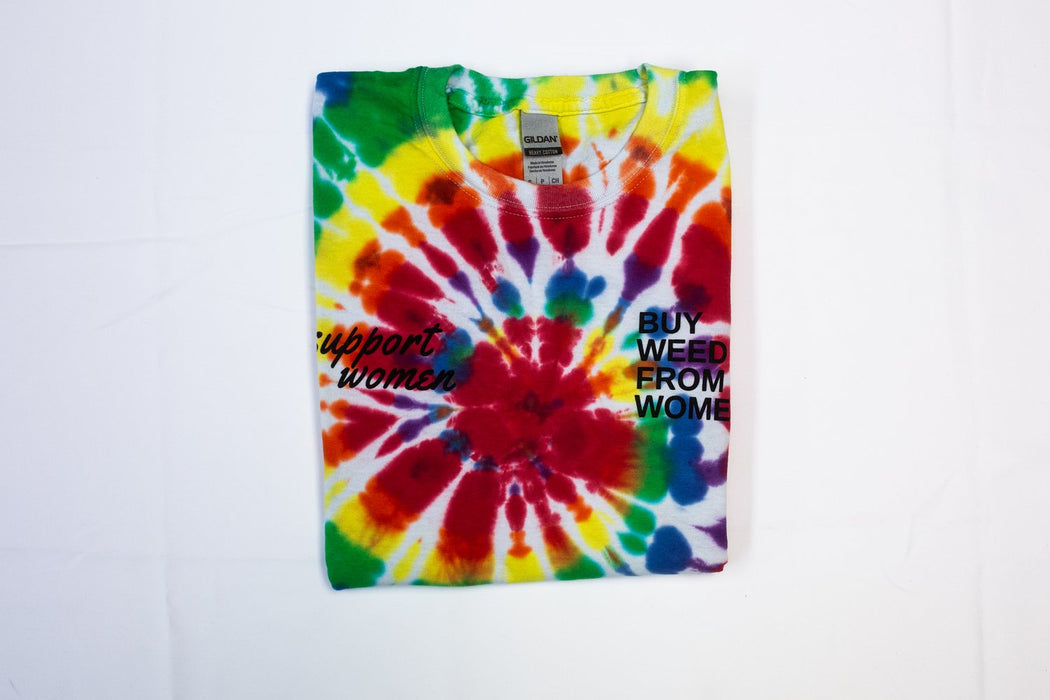 BWFW TIE DYE "BWFW SuppWMN" Long-Sleeve - MEDIUM