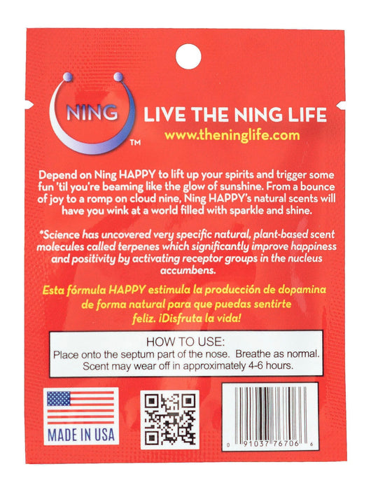 THE NING LIFE "HAPPY" Nose Ring