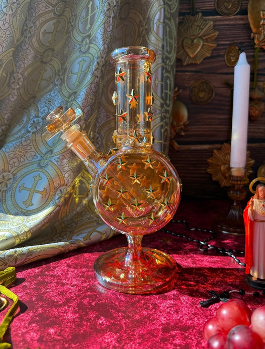BURNING LOVE SEQUIN STAR BONG