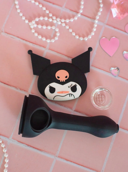 BURNING LOVE Silicone Kuromi Pipe
