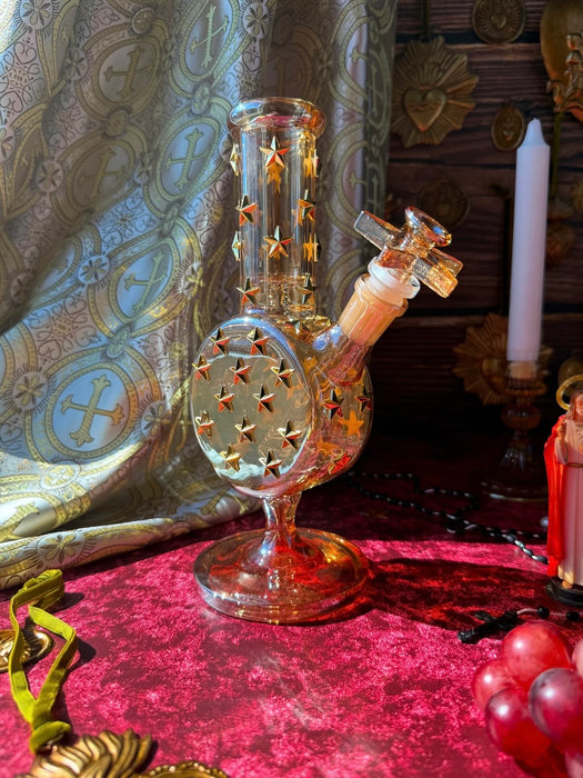 BURNING LOVE SEQUIN STAR BONG