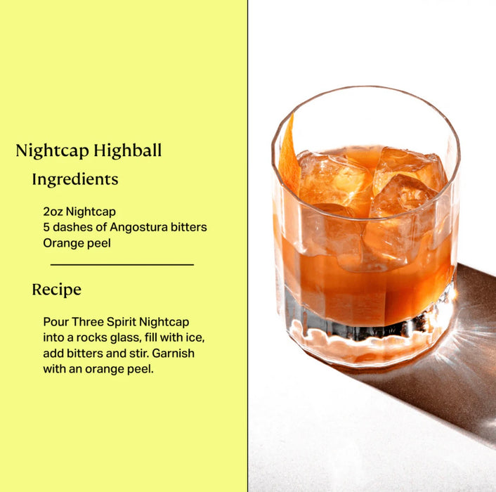 Three Spirit Nightcap Functional Non Alcoholic Spirit