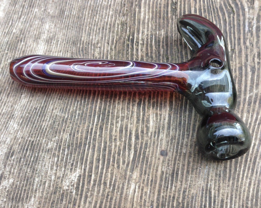 HUMBLE PRIDE GLASS Hammer Shaped Glass Pipe
