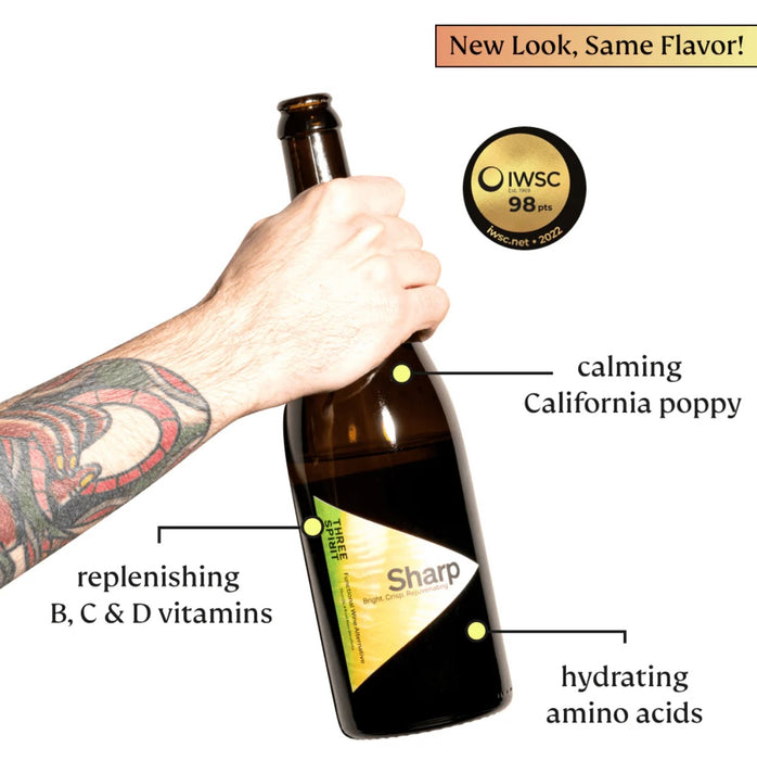 Three Spirit Blurred Vines Sharp - Non Alcoholic Wine