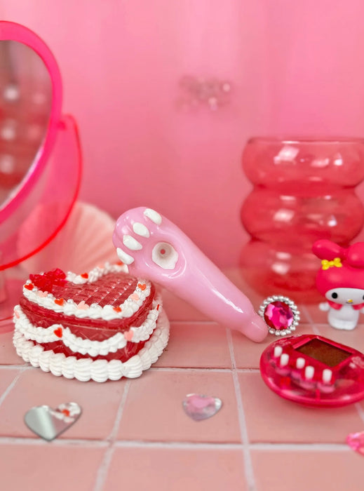 BURNING LOVE Toe Beans Pipe- Pink